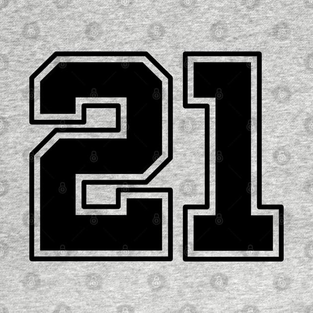 21 Number by RetroDesign